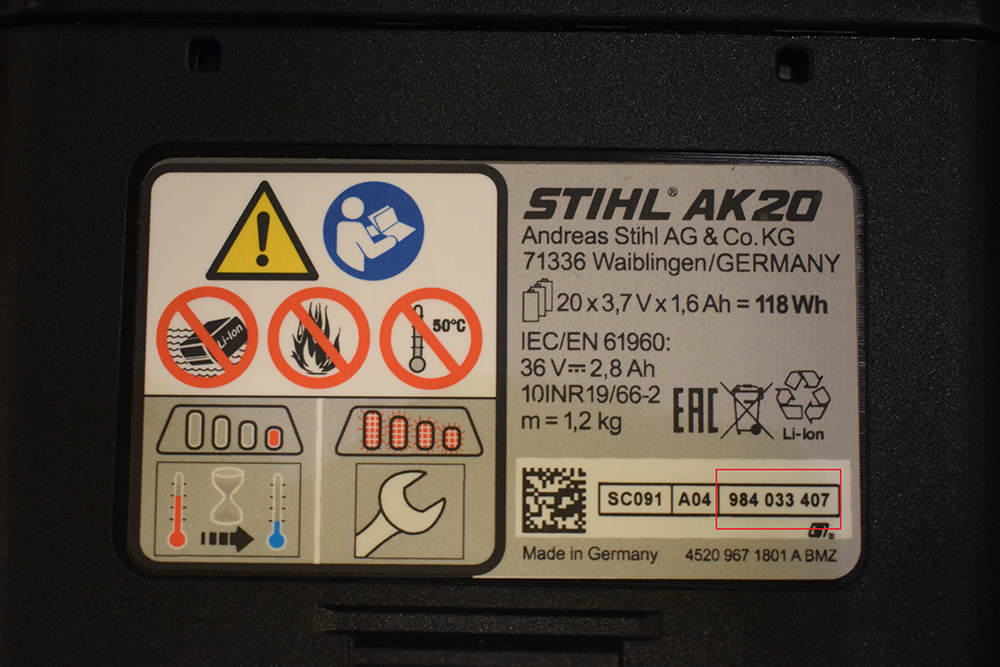 stihl serial number check stihl serial number check