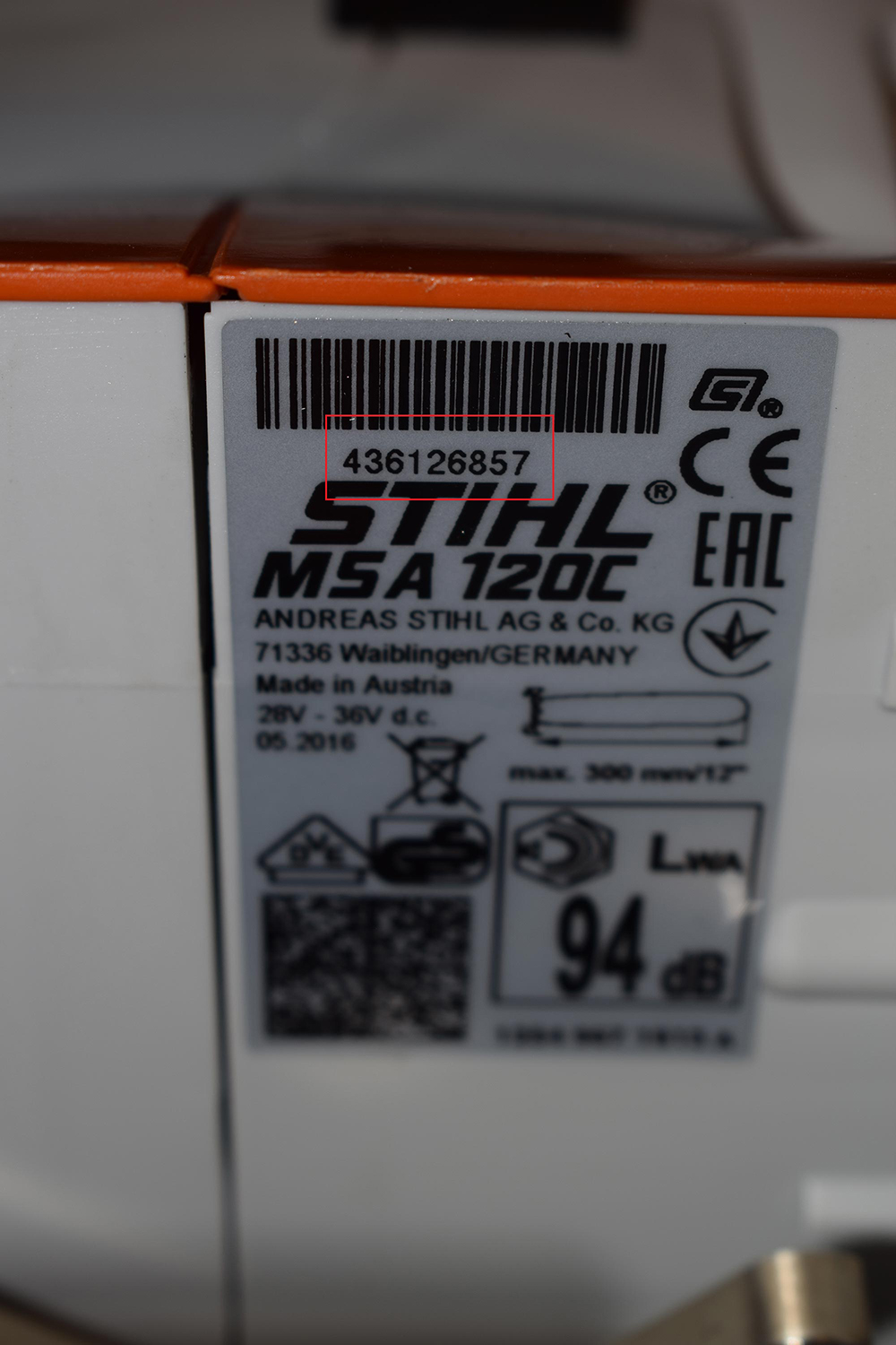 STIHL Register your product