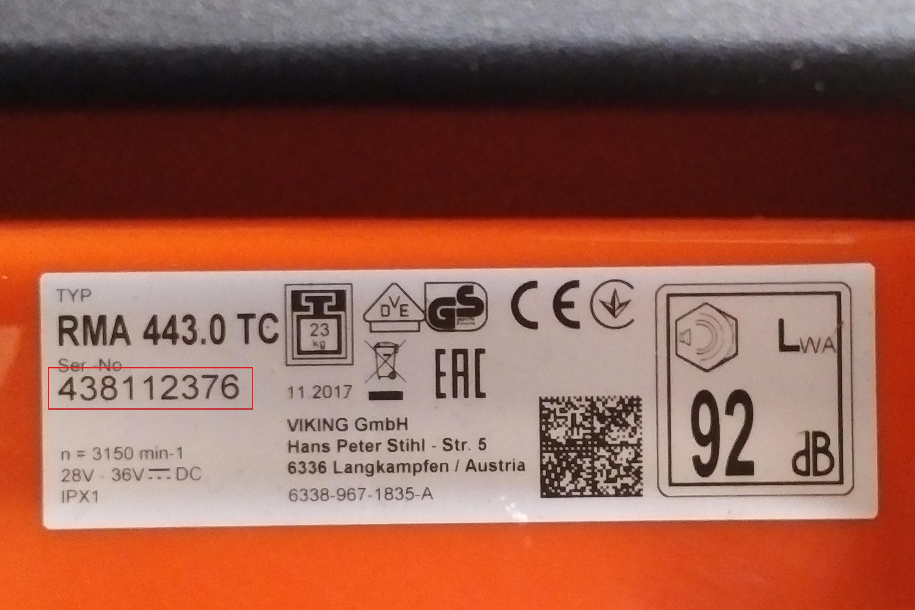 STIHL Register your product